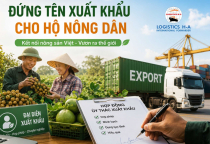 ĐỨNG TÊN XUẤT KHẨU CHO HỘ NÔNG DÂN